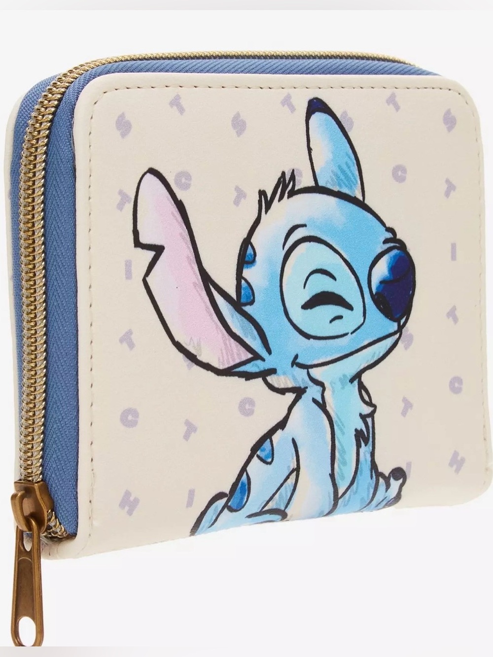 Loungefly Disney Lilo & Stitch Letters Mini Zip Wallet